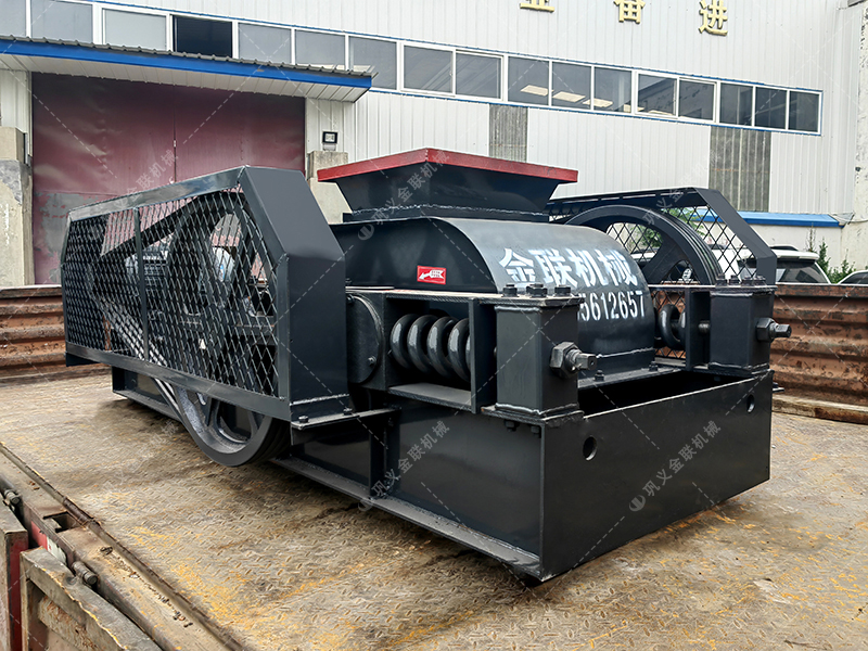 2pg400X250小型對輥破碎機發貨圖片_發往江蘇連云港_破水渣